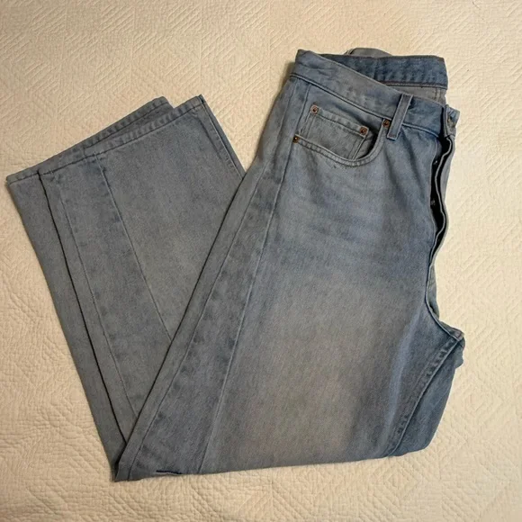 Light Blue Women's Jeans - Picture 2 of 9